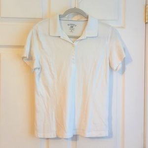 Riders by Lee Fitted White Polo